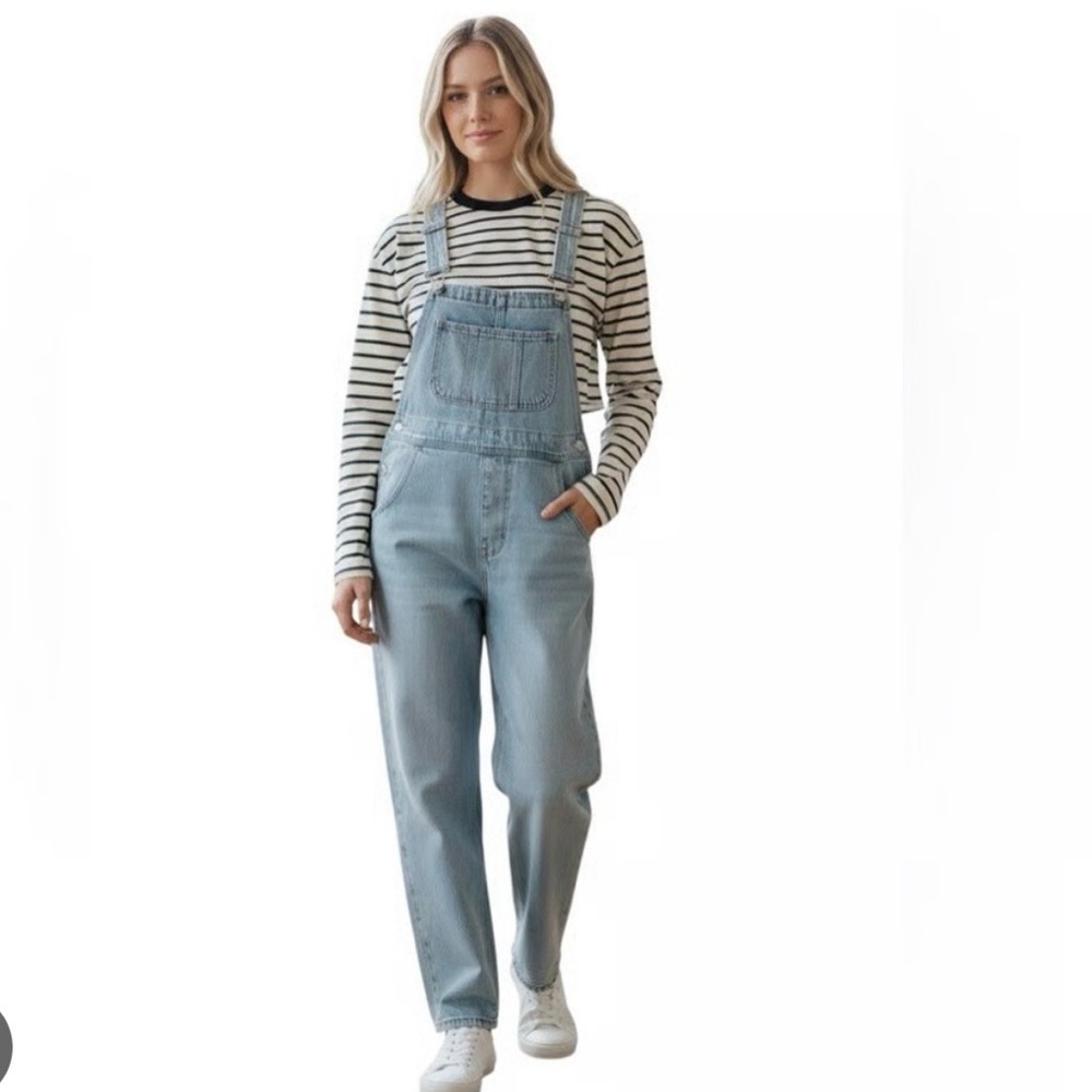 WeWoreWhat Light Blue Women's Denim Overalls